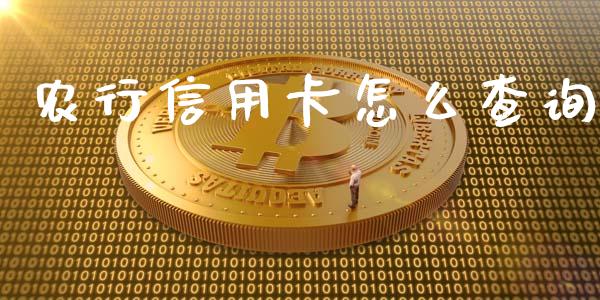 农行信用卡怎么查询_https://www.fansifence.com_恒指交易时间_第1张