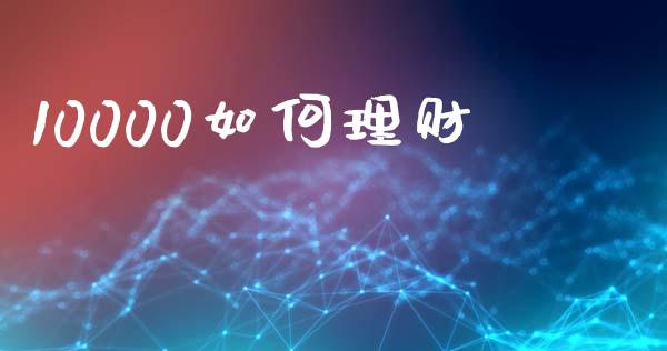 10000如何理财_https://www.fansifence.com_国际期货行情_第1张