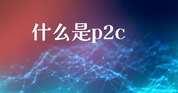 什么是p2c_https://www.fansifence.com_中国国际期货_第1张