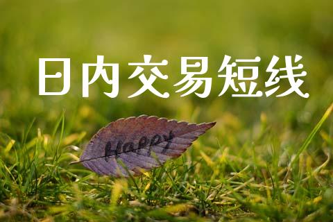 日内交易短线_https://www.fansifence.com_国际期货_第1张