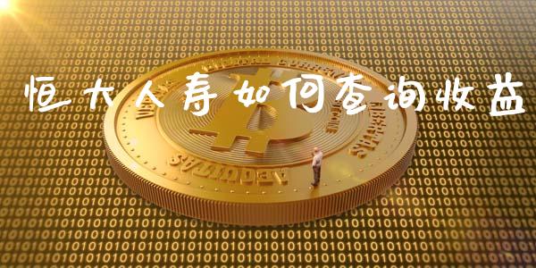恒大人寿如何查询收益_https://www.fansifence.com_恒指交易时间_第1张