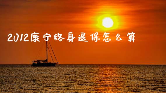 2012康宁终身退保怎么算_https://www.fansifence.com_中国国际期货_第1张