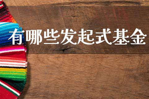 有哪些发起式基金_https://www.fansifence.com_国际期货行情_第1张