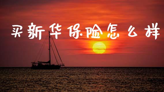 买新华保险怎么样_https://www.fansifence.com_国际期货行情_第1张