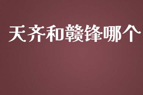 天齐和赣锋哪个_https://www.fansifence.com_中国国际期货_第1张