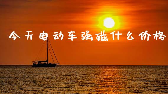 今天电动车强磁什么价格_https://www.fansifence.com_国际期货行情_第1张