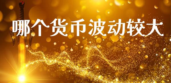 哪个货币波动较大_https://www.fansifence.com_恒指交易时间_第1张