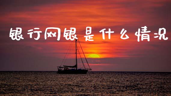 银行网银是什么情况_https://www.fansifence.com_国际期货_第1张