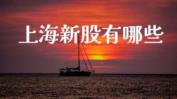 上海新股有哪些_https://www.fansifence.com_国际期货行情_第1张
