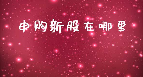 申购新股在哪里_https://www.fansifence.com_恒指交易时间_第1张