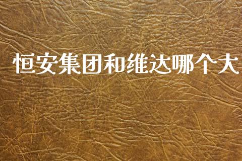 恒安集团和维达哪个大_https://www.fansifence.com_国际期货行情_第1张