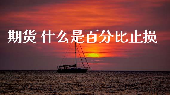 期货 什么是百分比止损_https://www.fansifence.com_恒指交易时间_第1张