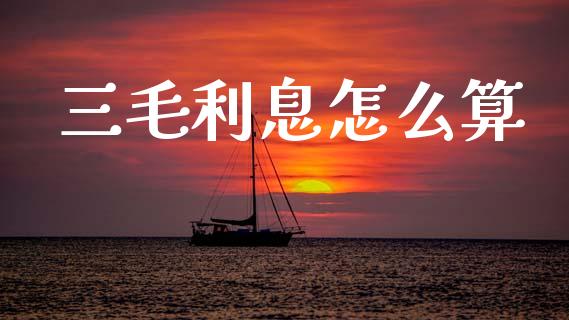 三毛利息怎么算_https://www.fansifence.com_国际期货_第1张