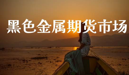 黑色金属期货市场_https://www.fansifence.com_国际期货_第1张