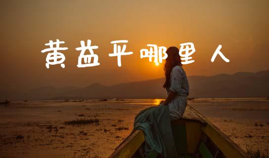 黄益平哪里人_https://www.fansifence.com_国际期货_第1张