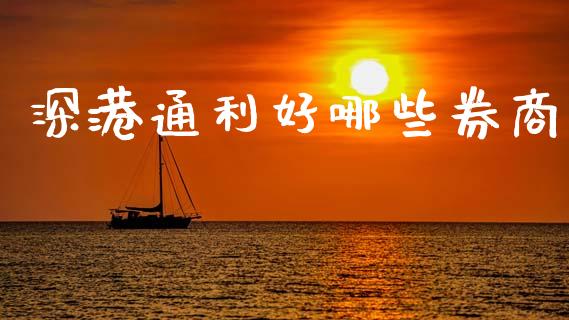 深港通利好哪些券商_https://www.fansifence.com_中国国际期货_第1张