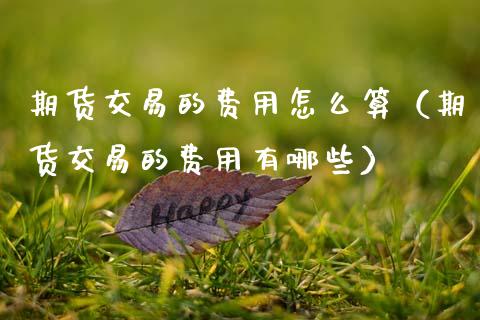 期货交易的费用怎么算（期货交易的费用有哪些）_https://www.fansifence.com_国际期货行情_第1张