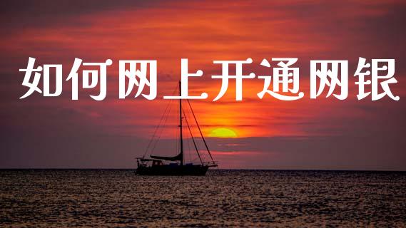 如何网上开通网银_https://www.fansifence.com_恒指交易时间_第1张