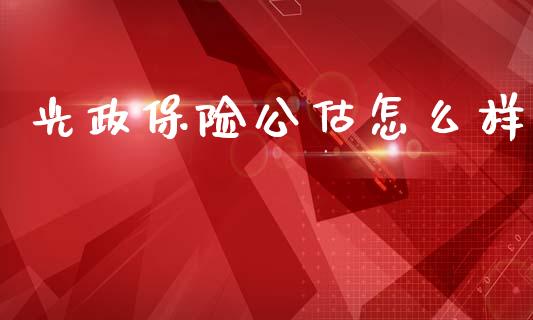 光政保险公估怎么样_https://www.fansifence.com_国际期货行情_第1张