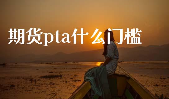 期货pta什么门槛_https://www.fansifence.com_国际期货行情_第1张