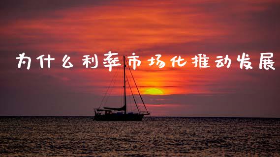 为什么利率市场化推动发展_https://www.fansifence.com_恒指交易时间_第1张