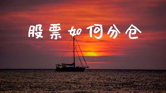 股票如何分仓_https://www.fansifence.com_国际期货行情_第1张