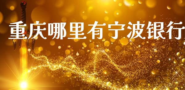 重庆哪里有宁波银行_https://www.fansifence.com_中国国际期货_第1张