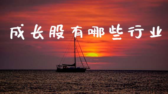 成长股有哪些行业_https://www.fansifence.com_国际期货_第1张