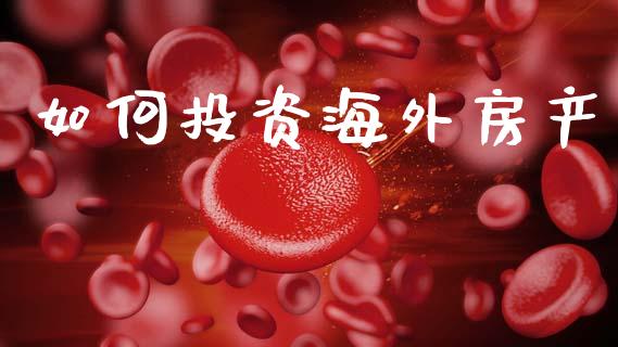 如何投资海外房产_https://www.fansifence.com_国际期货_第1张