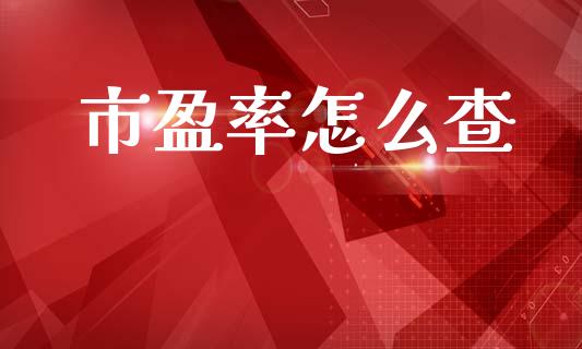 市盈率怎么查_https://www.fansifence.com_中国国际期货_第1张