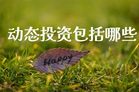 动态投资包括哪些_https://www.fansifence.com_恒指交易时间_第1张