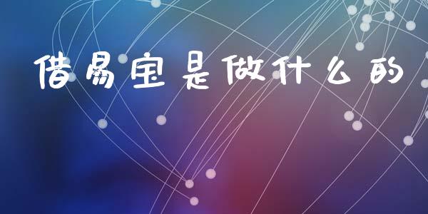 借易宝是做什么的_https://www.fansifence.com_国际期货_第1张