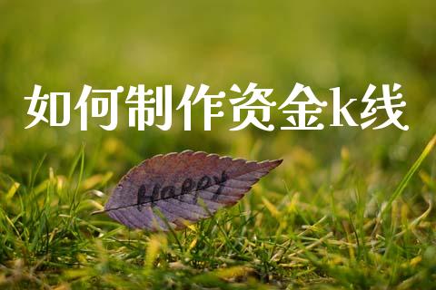 如何制作资金k线_https://www.fansifence.com_恒指交易时间_第1张
