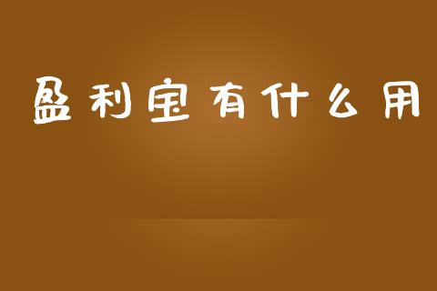 盈利宝有什么用_https://www.fansifence.com_恒指交易时间_第1张