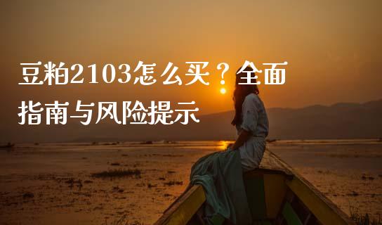 豆粕2103怎么买？全面指南与风险提示_https://www.fansifence.com_中国国际期货_第1张
