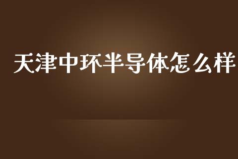 天津中环半导体怎么样_https://www.fansifence.com_国际期货行情_第1张