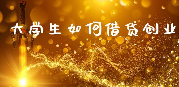 大学生如何借贷创业_https://www.fansifence.com_恒指交易时间_第1张