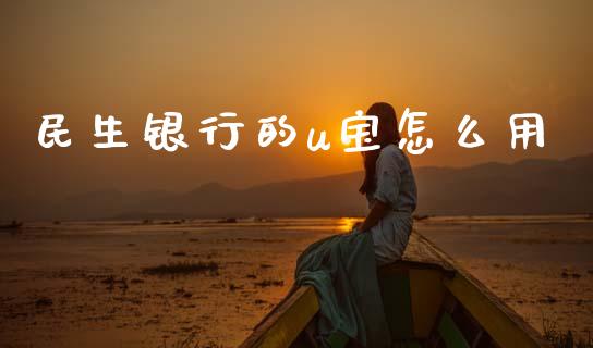 民生银行的u宝怎么用_https://www.fansifence.com_恒指交易时间_第1张