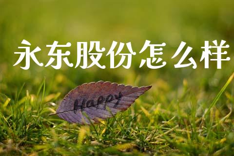 永东股份怎么样_https://www.fansifence.com_国际期货_第1张