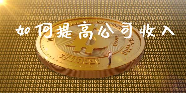 如何提高公司收入_https://www.fansifence.com_国际期货_第1张