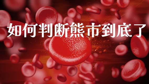 如何判断熊市到底了_https://www.fansifence.com_国际期货_第1张