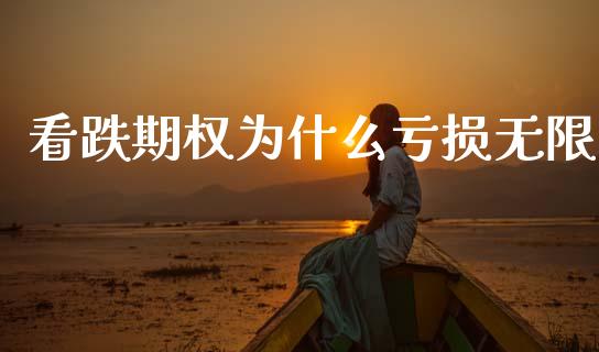 看跌期权为什么亏损无限_https://www.fansifence.com_中国国际期货_第1张
