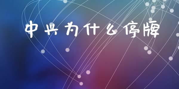 中兴为什么停牌_https://www.fansifence.com_中国国际期货_第1张