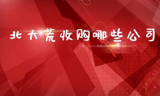 北大荒收购哪些公司_https://www.fansifence.com_中国国际期货_第1张