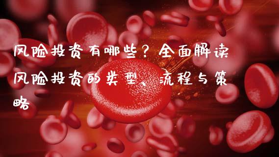 风险投资有哪些？全面解读风险投资的类型、流程与策略_https://www.fansifence.com_国际期货行情_第1张