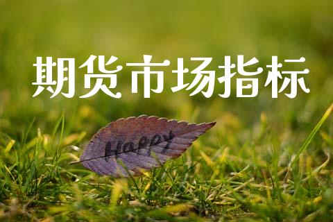 期货市场指标_https://www.fansifence.com_恒指交易时间_第1张