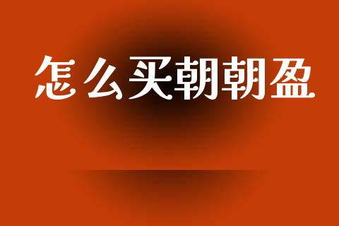 怎么买朝朝盈_https://www.fansifence.com_恒指交易时间_第1张