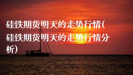 硅铁期货明天的走势行情(硅铁期货明天的走势行情分析)_https://www.fansifence.com_国际期货_第1张