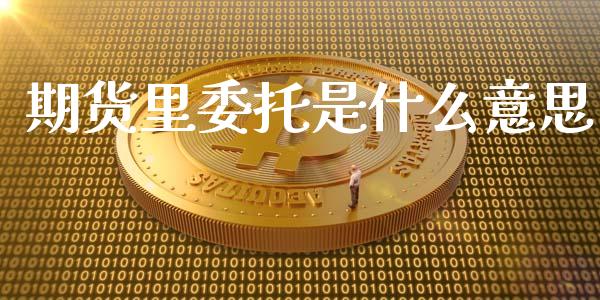 期货里委托是什么意思_https://www.fansifence.com_中国国际期货_第1张
