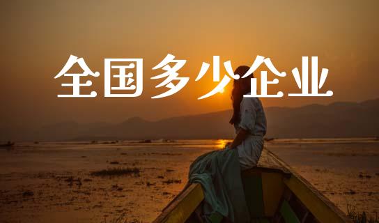 全国多少企业_https://www.fansifence.com_中国国际期货_第1张
